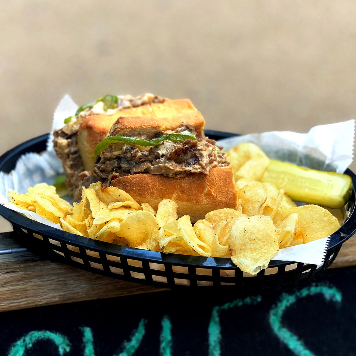 Philly Cheese Steak Pickles Deli